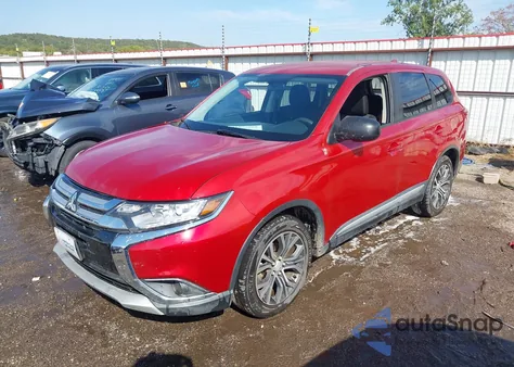2018 Mitsubishi Outlander Es z USA, uszkodzony, nr VIN JA4AD2A34JZ006176